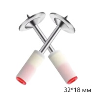 Дюбель гвоздь 32*18 мм 200 шт. для монтажного порохового пистолета