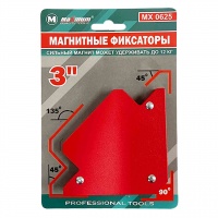 Магнитный уголок для сварки 12 кг, форма стрелы, "MAXIMUM" (3033)